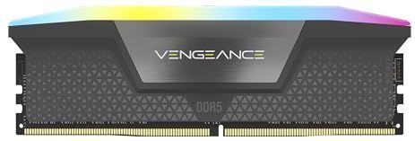 Corsair - Vengeance RGB - RAM - Grijs - 16GB - 6000 MHz - DDR5 - DIMM 288 pin