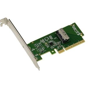 KALEA-INFORMATIQUE PCIe 5.0 naar MCIO 8i Adaptercontroller Board voor NVMe M2 M3 U2 U3 SSD's of PCIe backplane