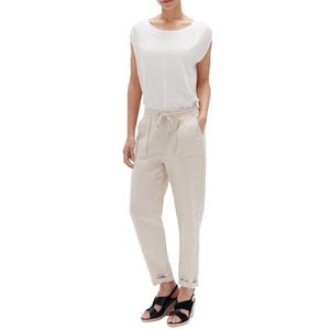 Caroll Joggingbroek van lichtgewicht canvas, Beige, 34