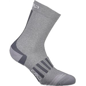 CMP - Trekking Sock Mid Microlon Wmn, Woman, Grey-Ghiaccio, 39/42
