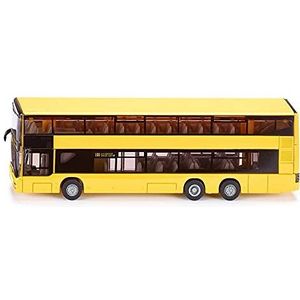 siku 1884, MAN Double-Decker City Bus, 1:87, Metal/Plastic, Yellow, Rubber tyres