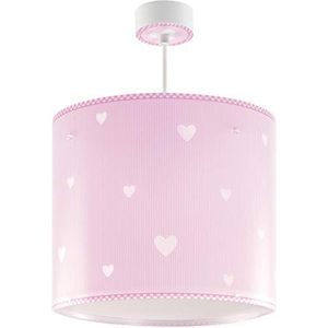 Dalber Kinder hanglamp plafondlamp kinderkamer kinderlamp Sweet Dreams Hearts roze