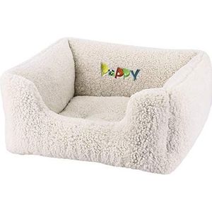 Nobby Comfort bed vierkant Puppy ivoor 45 x 40 x 18 cm