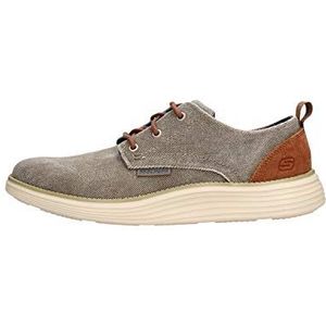 Skechers Status 2.0 Pexton bootschoenen voor heren, Taupe Doek, 39 EU