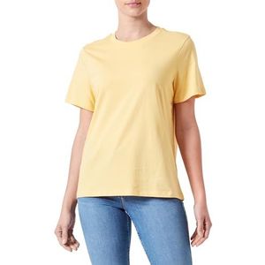 PIECES Dames Pcria Ss Solid Tee Noos Bc T-shirt, geel, XS