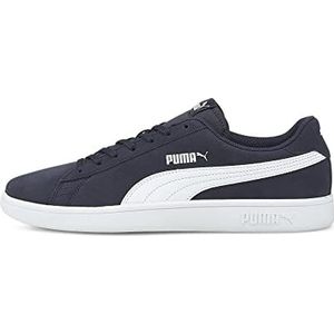PUMA Puma Smash V2 uniseks-volwassene Sneaker Lage sneakers,Peacoat Puma White,41 EU