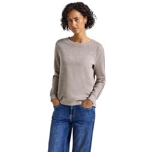 Street One - 3227691 - T-shirt - Zijde Brown Mel.