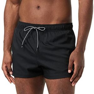 PUMA Zwemkleding voor heren, met korte lengte (1-pack) Trunks, zwart, XL, Zwart, XL