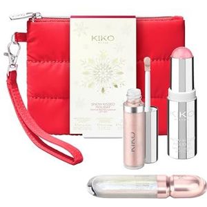 KIKO Milano - Snow-Kissed Holiday - Make-up Geschenkdoos - Stick Voor Lippen En Wangen - Vloeibare Oogschaduw En Lippenolie