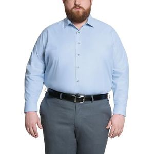 Unlisted by Kenneth Cole Unlisted Dress Shirt Solid ceremoniehemd heren, Lichtblauw, (XXL grande) 47 cm collo 86/89 cm manica