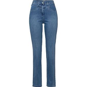 Raphaela by Brax Laura New Light Denim Jeans, bleached, slightly used, 42 voor dames, gebleekt, licht gebruikt, 40