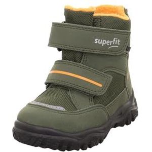 Superfit Baby Jungen HUSKY1 warm gefütterte Gore-Tex Stiefel, GRÜN/ORANGE 7000