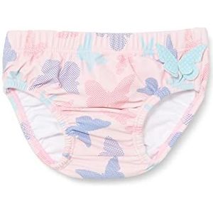 Playshoes Zwemluier voor baby's en meisjes, roze vlinders, 62/68 cm
