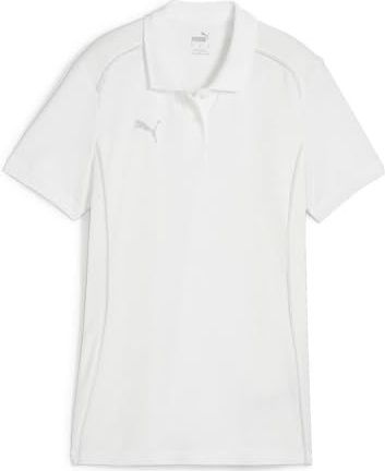 PUMA - TeamFinal - Functioneel Shirt - Wit - Kwartmouw
