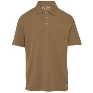 Shirt - Effen - Katoen - Polokraag - Kwartmouw - Normale Pasvorm