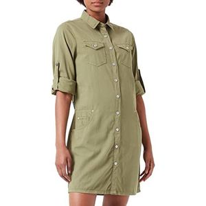 Replay Dames W9644C.00.84004G Jurk, 962 Donkergroen, L