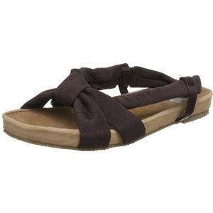 Ruby Brown dames comfort sandalen, Bruin Dk Bruin 033, 40 EU