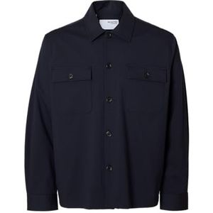 SELECTED Overhemd 'SLHLORENT'  navy