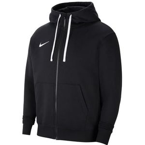 Nike Heren Sweater Met Capuchon M Nk Flc Park20 Fz Hoodie, Zwart/Wit/Wit, CW6887-010, L
