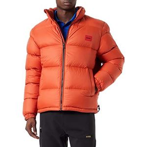 HUGO Donsjack voor heren, Dark Orange801, XS