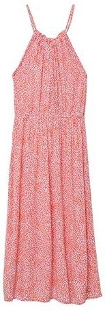 Jurk - Midi-jurk - Mouwloos - Viscose - Luchtig Fit-and-Flare Silhouet