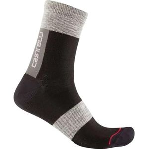 CASTELLI 4523556-010 SNELL TH SOCK Unisex sokken zwart maat S/M