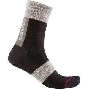CASTELLI 4523556-010 SNEL TH SOCK unisex sokken zwart maat L/XL