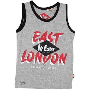 Lee Cooper T-shirt voor jongens, Grijs, 14 Jaren