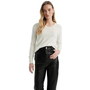 DeFacto Damestrui Kleding, ecru, XS