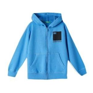 United Colors of Benetton Gebreide trui voor kinderen en jongens, Lichtblauw 16F, 170