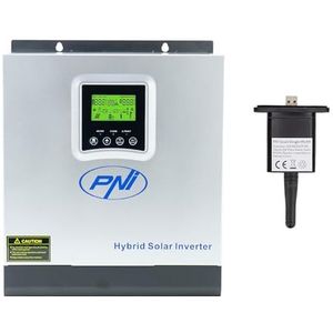PNI GreenHouse SC1800C PRO omvormer voor zonne-energie, 3KW 13A 3000VA, 24V, MPPT 60A, Off Grid Pure Sine Hybrid