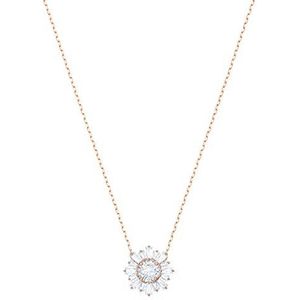 Swarovski Sunshine Hanger, Zon, Wit, Roségoudkleurige Toplaag