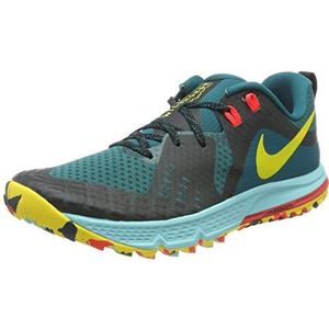 Nike Air Zoom Wildhorse 5 Hardloopschoenen voor dames, Turquoise Geode Teal Chrome Yellow Black 301, 40.5 EU