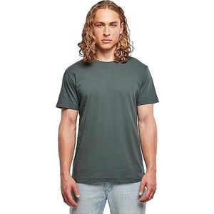 Build your Brand - Basic Round Neck T-Shirt - Bottle Green