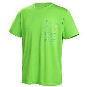 Black Crevice Heren T-Shirt Function, green2, S