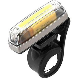 IkziLight schijnwerper Straight 25, Hi-Tech COB LED USB oplaadbaar, grijs, S