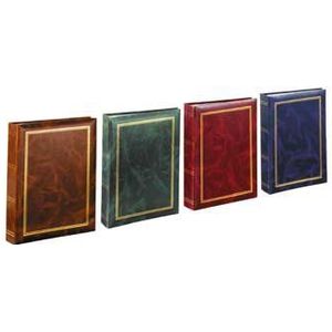 Hama Oxford kunststof blauw, bruin, groen, rood fotoalbum - fotoalbums (blauw, bruin, groen, rood, kunststof, 50 vellen, 10 x 15, 195 mm, 250 mm)