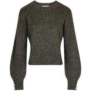 Morgan Damestrui, groot meetapparaat, ronde hals, 22 cm, antraciet, TXS, Antraciet grijs., XS