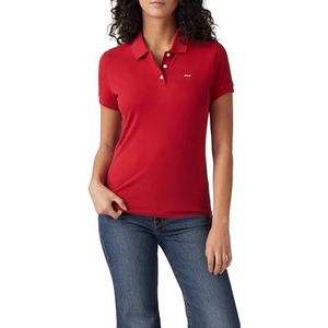 LEVI'S - Slim Polo Shirt - Rood/Wit - Poloshirt