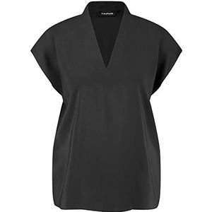 Taifun Blouse voor dames, zwart, 62