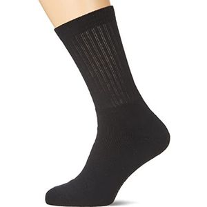 DIM - Ecodim Sport - Set van 10 Sokken - Zwart - Katoen