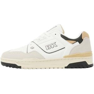 British Knights Vendon, herensneakers, wit, crèmekleurig, taupe, zwart, 40 EU