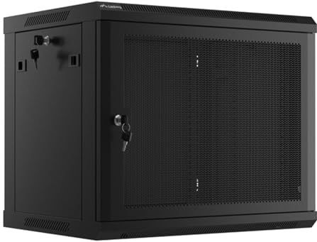 Lanberg - Wf01-6409-23b - Rackkast - 9U - Wandmontage - Staal - 60 kg