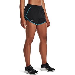 Under Armour Womens Shorts Vrouwen UA Fly-by 2.0 Shorts, Black, 1350196-027, XL