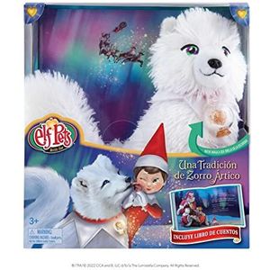 Cefa Toys De elf op het rek Elf huisdieren sprookjes en pluche Arctische vos