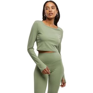 URBAN CLASSICS - Long Sleeve T-shirt - Zwart - Katoen