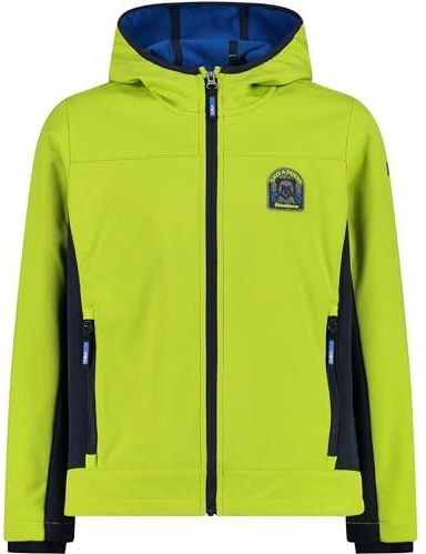 CMP Kinderjas van softshell met vaste capuchon, uniseks, voor kinderen en jongeren