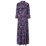 Yas - Savanna - Lange Jurk - V-hals - Lange Mouwen - Losse Pasvorm