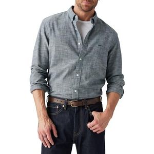 Levi's Authentic Button Down overhemd voor heren, Marlon Dark Blue Chambray, XS