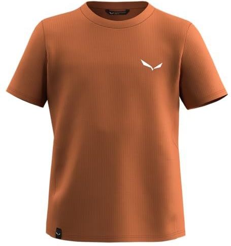Salewa - Puez Dry - T-shirt - Geen Kleur - Sneldrogende Stof, Ademend Ontwerp